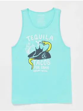 VOLCOM MEN'S PORFAVOUR TANK | CRETE BLUE