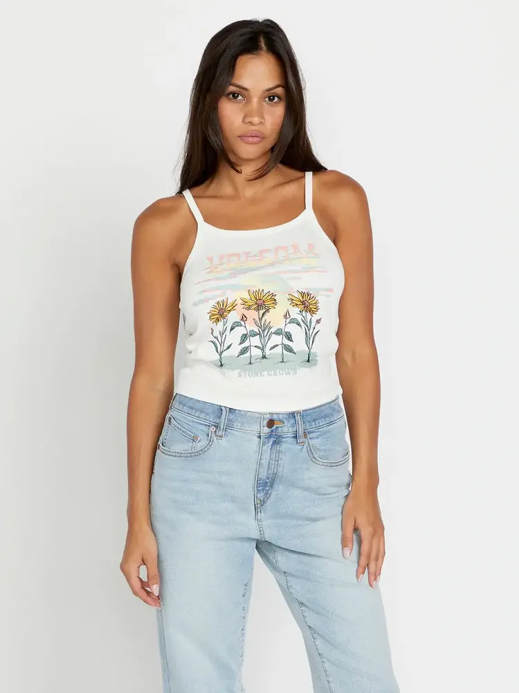 VOLCOM WOMEN'S 1991 STRAPPY TANK | STAR WHITE