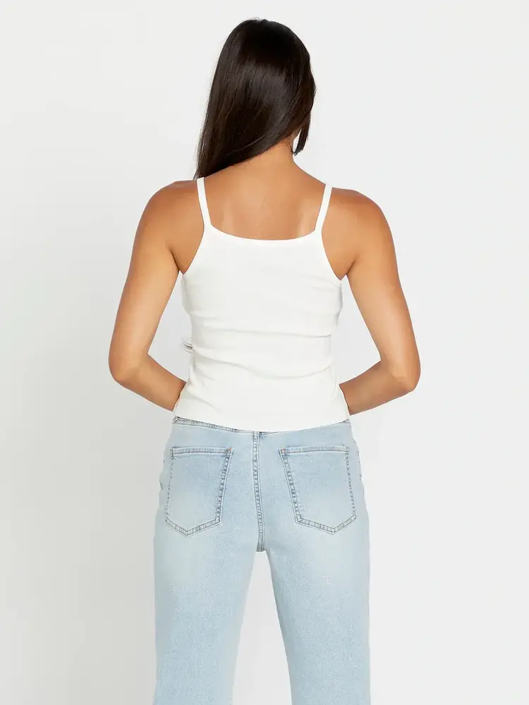 VOLCOM WOMEN'S 1991 STRAPPY TANK | STAR WHITE