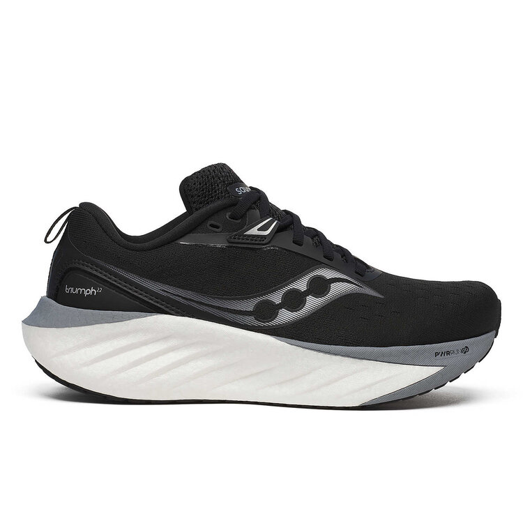 SAUCONY WOMEN'S TRIUMPH 22 | BLACK/WHITE