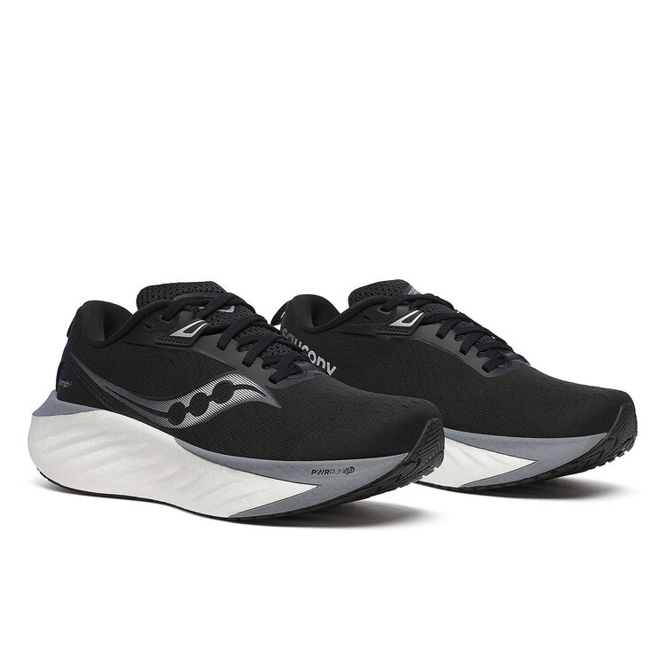 SAUCONY WOMEN'S TRIUMPH 22 | BLACK/WHITE