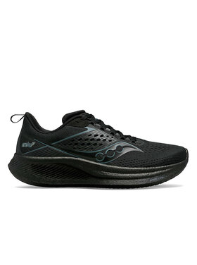 SAUCONY WOMEN'S RIDE 17 | TRIPLE BLACK