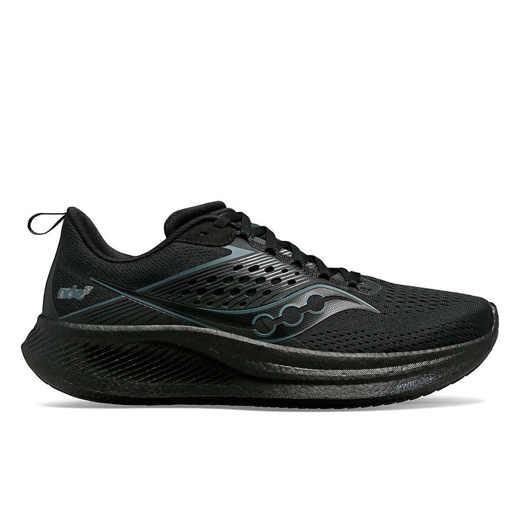 SAUCONY WOMEN'S RIDE 17 | TRIPLE BLACK