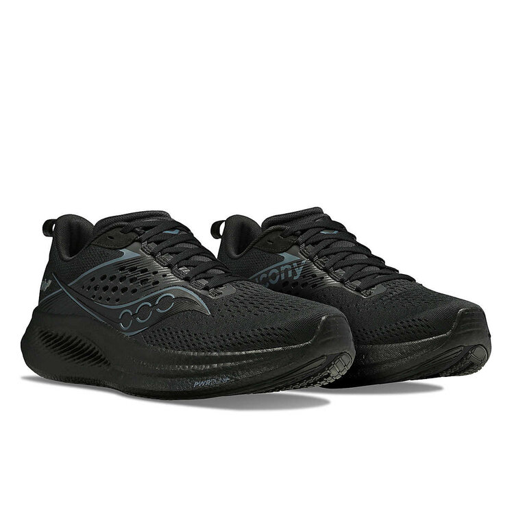 SAUCONY WOMEN'S RIDE 17 | TRIPLE BLACK