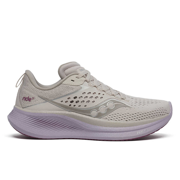 SAUCONY  WOMENS RIDE 17 | MOON VIOLA