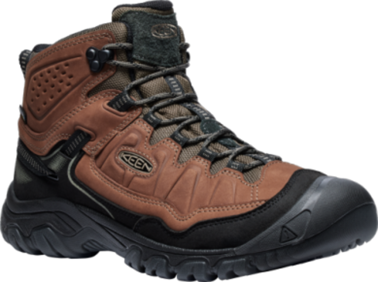 KEEN MEN'S TARGHEE IV MID WP | BISON/BLK