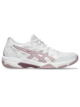 ASICS WOMEN'S GEL-ROCKET 11 | WHITE/WATERSHED ROSE