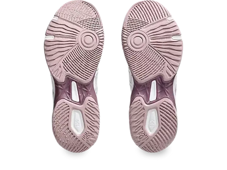 ASICS WOMEN'S GEL-ROCKET 11 | WHITE/WATERSHED ROSE