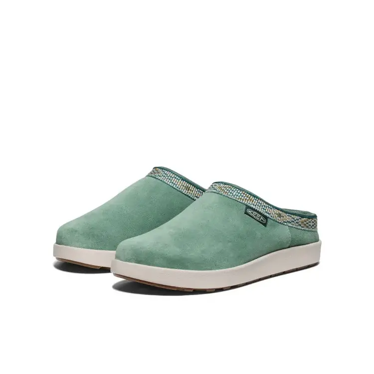 KEEN WOMEN'S ELLE SUEDE MULE | DARK FOREST/BIRCH