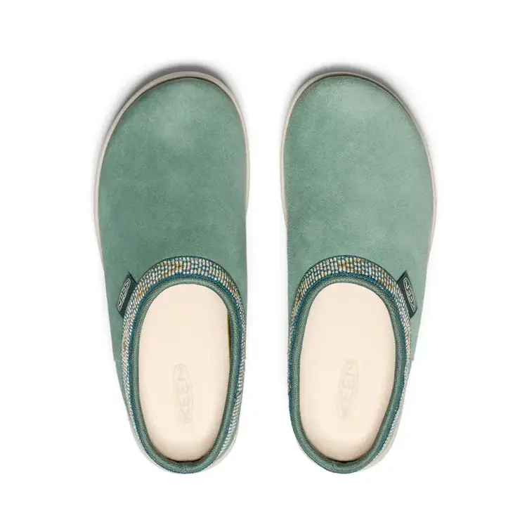 KEEN WOMEN'S ELLE SUEDE MULE | DARK FOREST/BIRCH