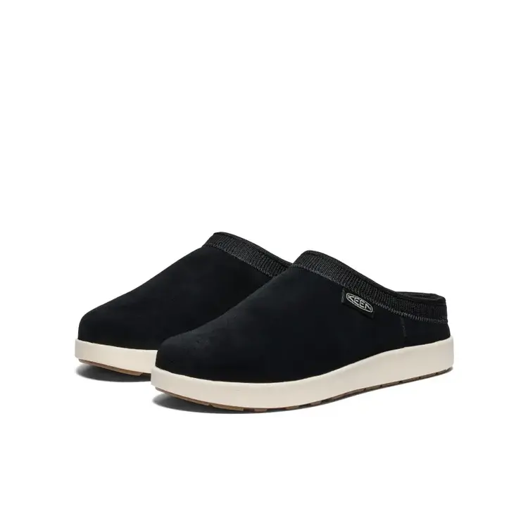 KEEN WOMEN'S ELLE SUEDE MULE | BLACK/BIRCH