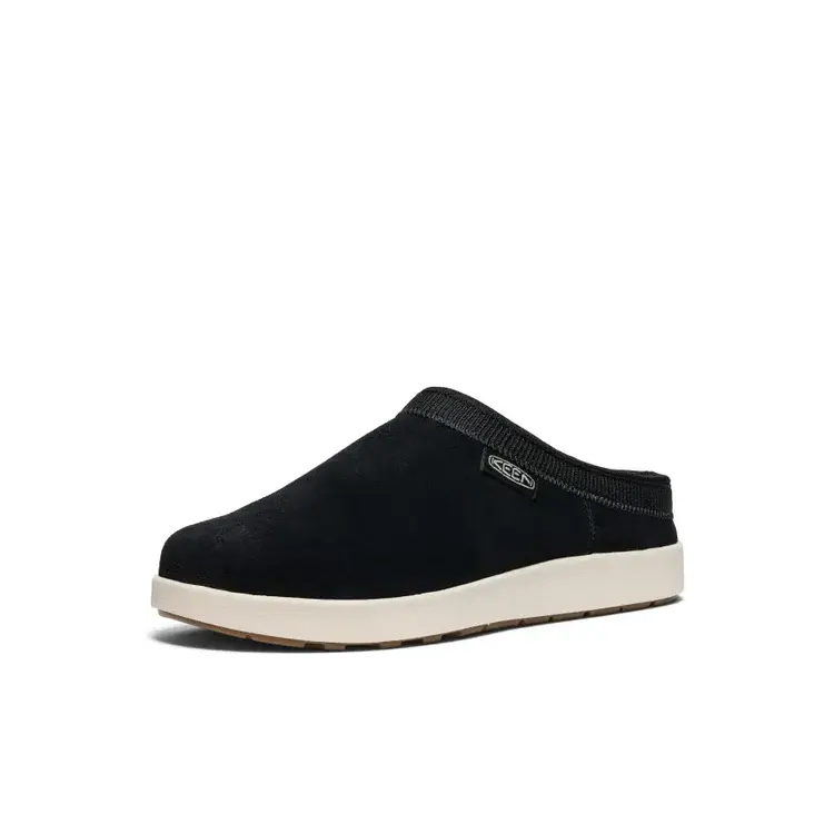KEEN WOMEN'S ELLE SUEDE MULE | BLACK/BIRCH