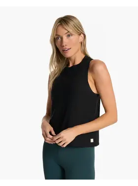 VUORI WOMEN'S ENERGY TOP - LONG | BLACK