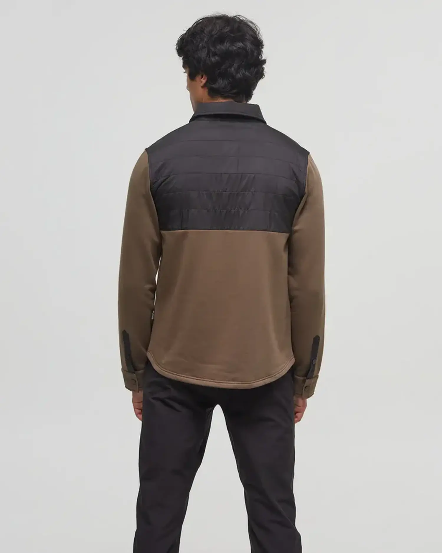 Black shacket mens deals