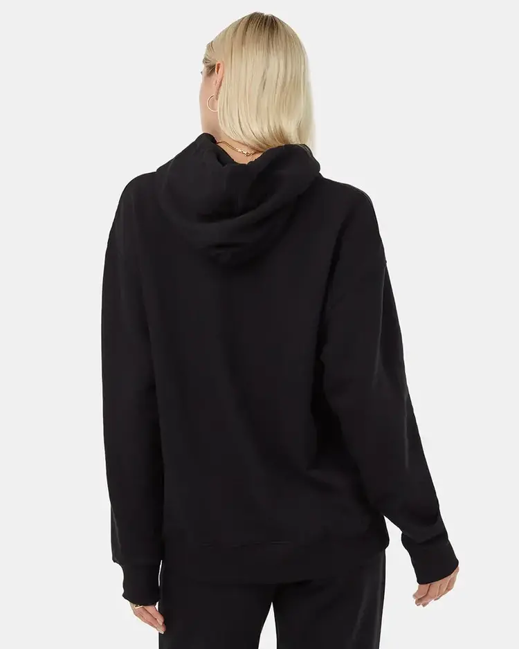 TENTREE WOMEN'S TREEFLEECE RELAXED HOODIE | METEORITE BLACK