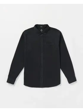 VOLCOM MEN'S ZANDER L/S | ASPHALT BLACK