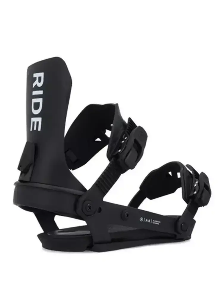 RIDE A-8 SNOWBOARD BINDINGS | BLACK