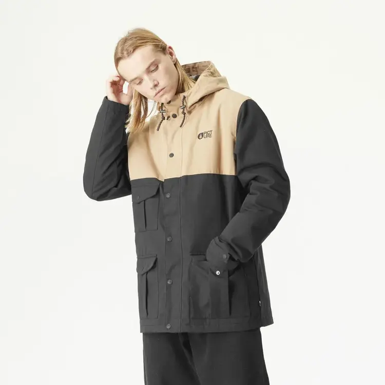 PICTURE ORGANIC MEN'S MODAY JKT | BLACK DARK STONE