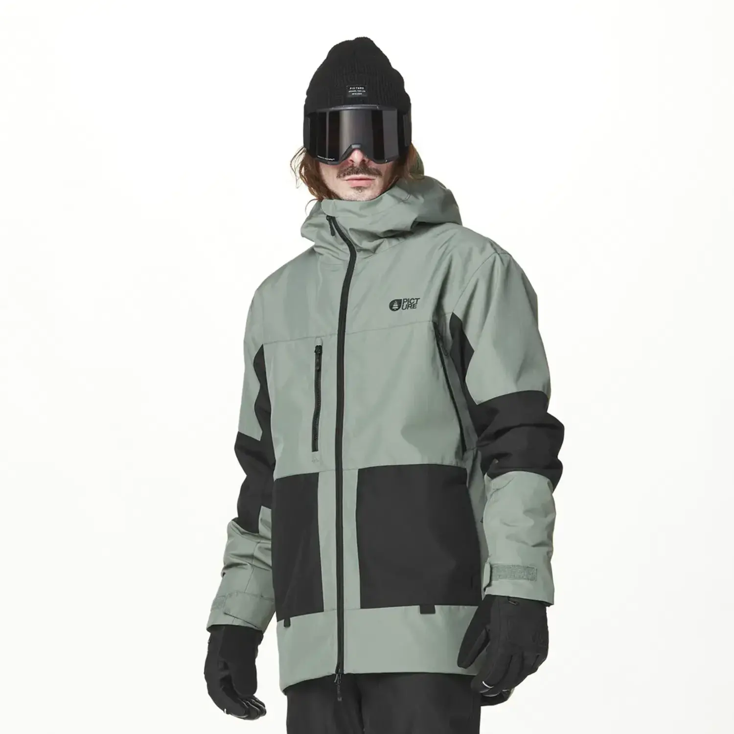 PICTURE MEN'S JOMOH JKT | LAUREL WREATH BLACK - Gerick Sports PICTURE MEN'S JOMOH JKT | LAUREL WREATH BLACK - Gerick Sports
