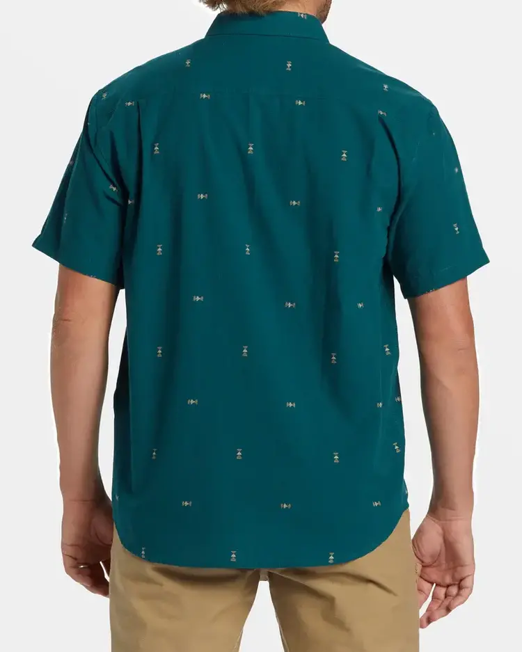 BILLABONG MEN'S ALL DAY JACQUARD S/S | REAL TEAL
