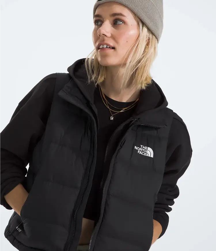 THE NORTH FACE WOMEN'S HYDRENALITE™ DOWN A-LINE VEST | BLACK