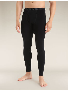 ICEBREAKER MEN'S MERINO 260 TECH LEGGINGS W/FLY | BLACK