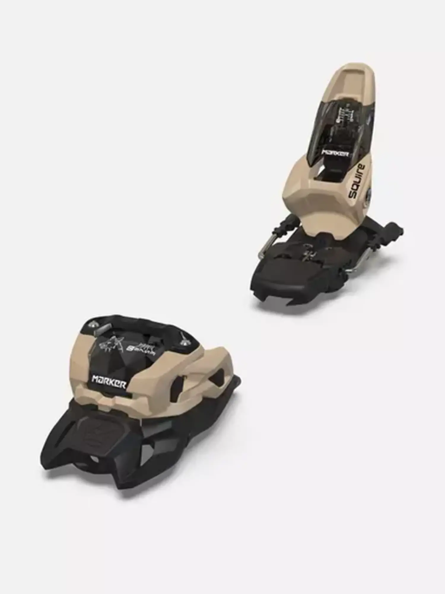 Marker SQUIRE 11 アルペンビンディング 黒/ベージュ MARKER SQUIRE 11 BINDINGS | BLACK/TAN - Gerick Sports