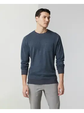 VUORI MEN'S JEFFREYS PULLOVER | NAVY HTHR