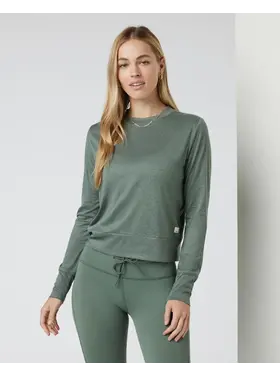 VUORI WOMEN'S DAYDREAM CREW | MARSH HTHR