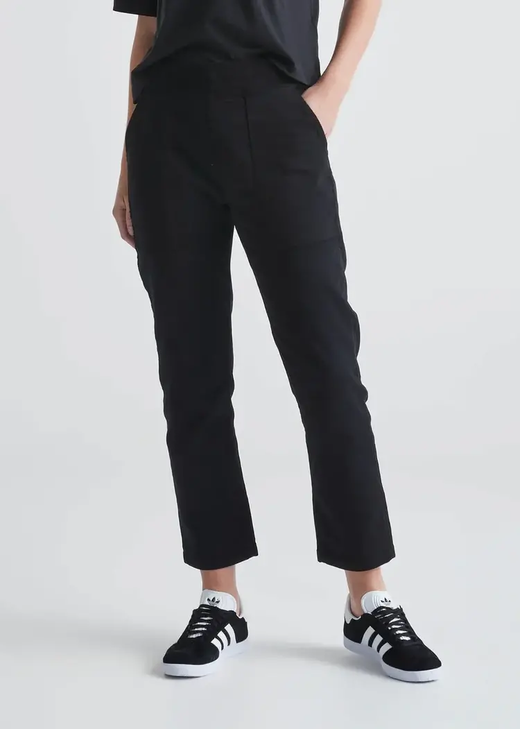 DUER WOMEN'S NO SWEAT EVERYDAY PANT - LONG | BLACK