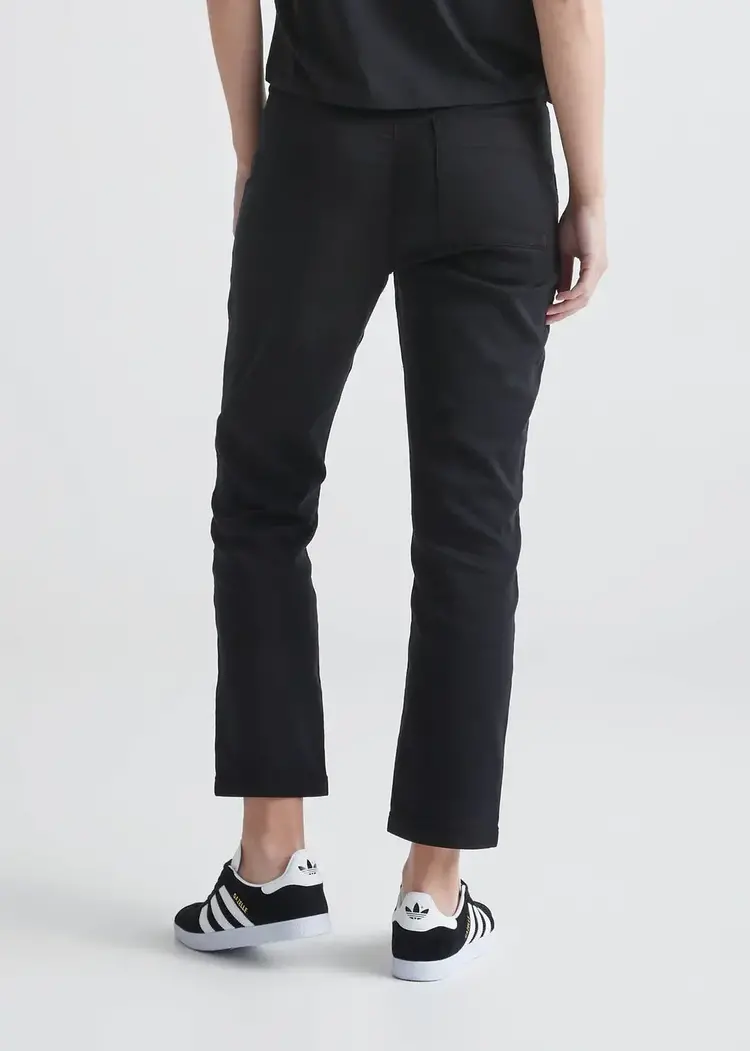 DUER WOMEN'S NO SWEAT EVERYDAY PANT - LONG | BLACK