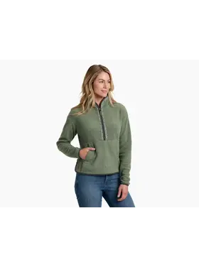 KUHL WOMEN'S HYGGE 1/2 ZIP | SOFT PINE