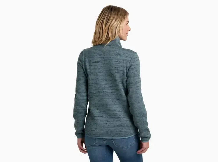 KUHL WOMEN'S ASCENDYR 1/4 ZIP | MINERAL BLUE