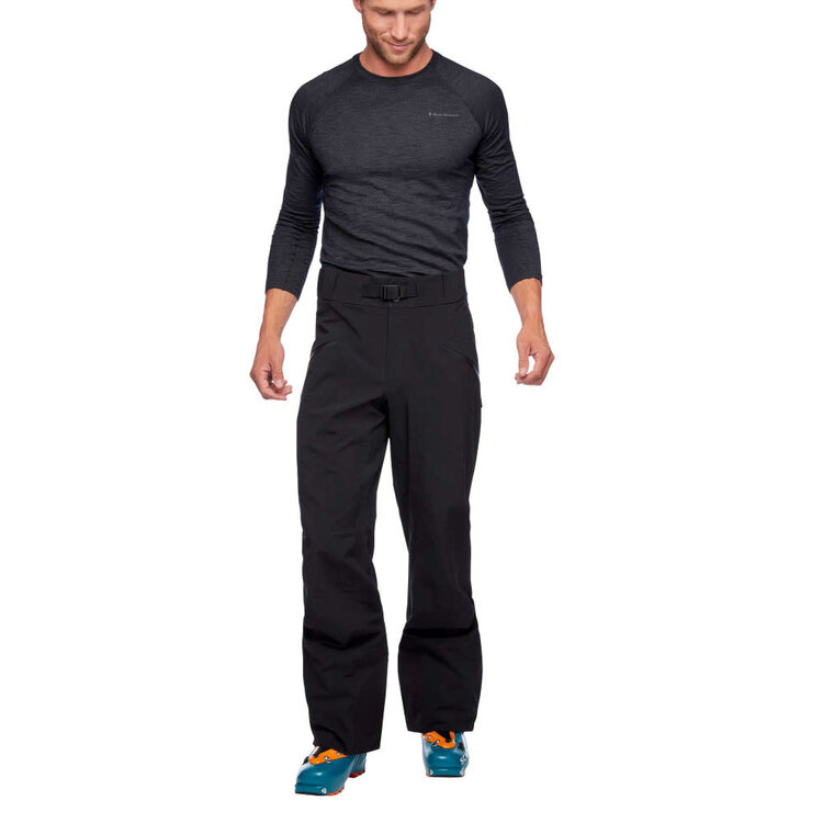 BLACK DIAMOND MEN'S RECON STRETCH SKI PANTS | BLACK