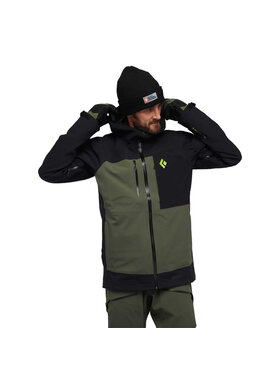 BLACK DIAMOND MEN'S RECON STRETCH PRO SHELL | BLACK/TUNDRA