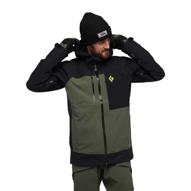 BLACK DIAMOND MEN'S RECON STRETCH PRO SHELL | BLACK/TUNDRA
