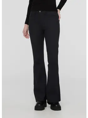 DUER WOMEN'S NUSTRETCH HIGH RISE FLARE | BLACK