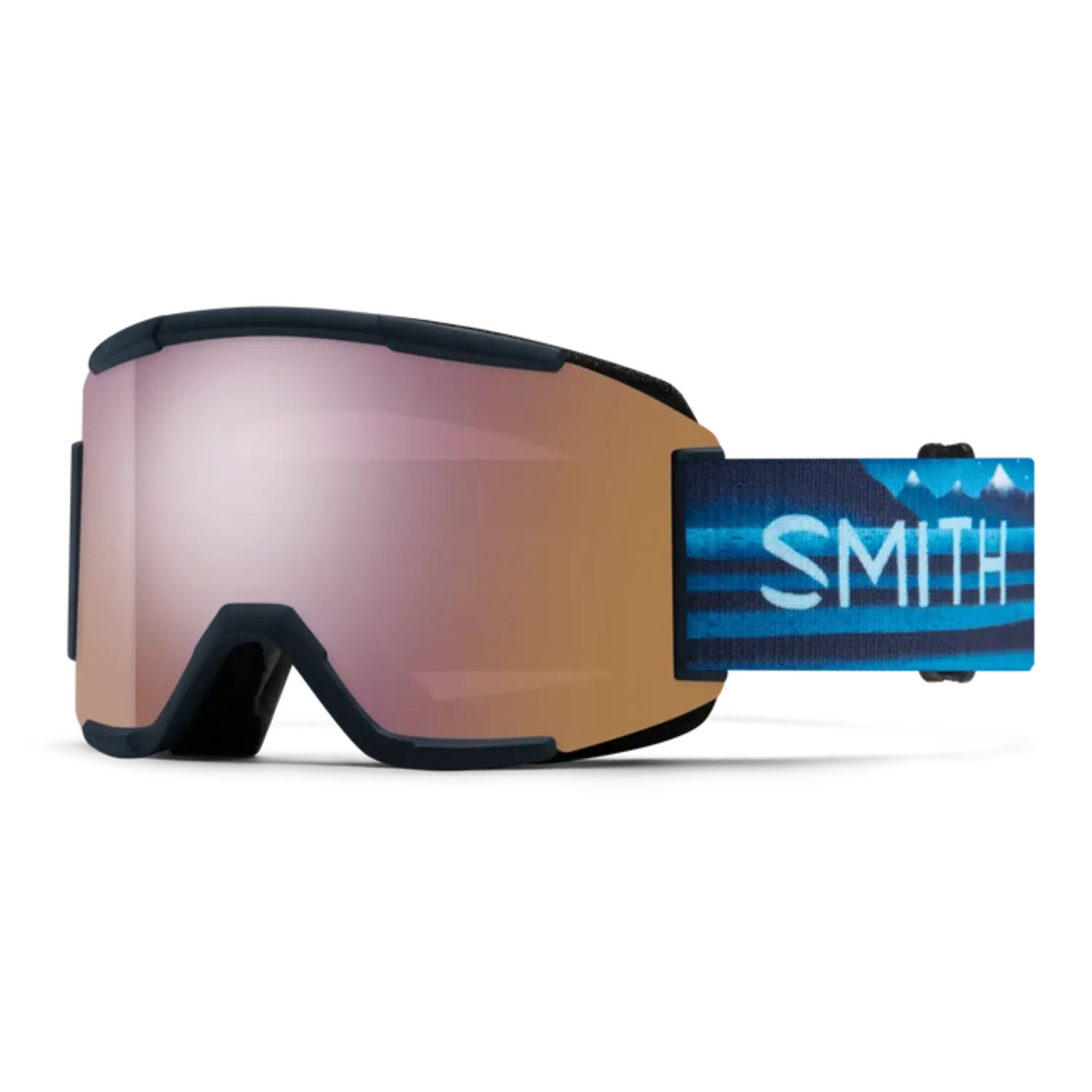 SMITH スキーゴーグル Squad TessCoady Smith Squad Mag Low Bridge Fit Goggle | Alpine / Alpine