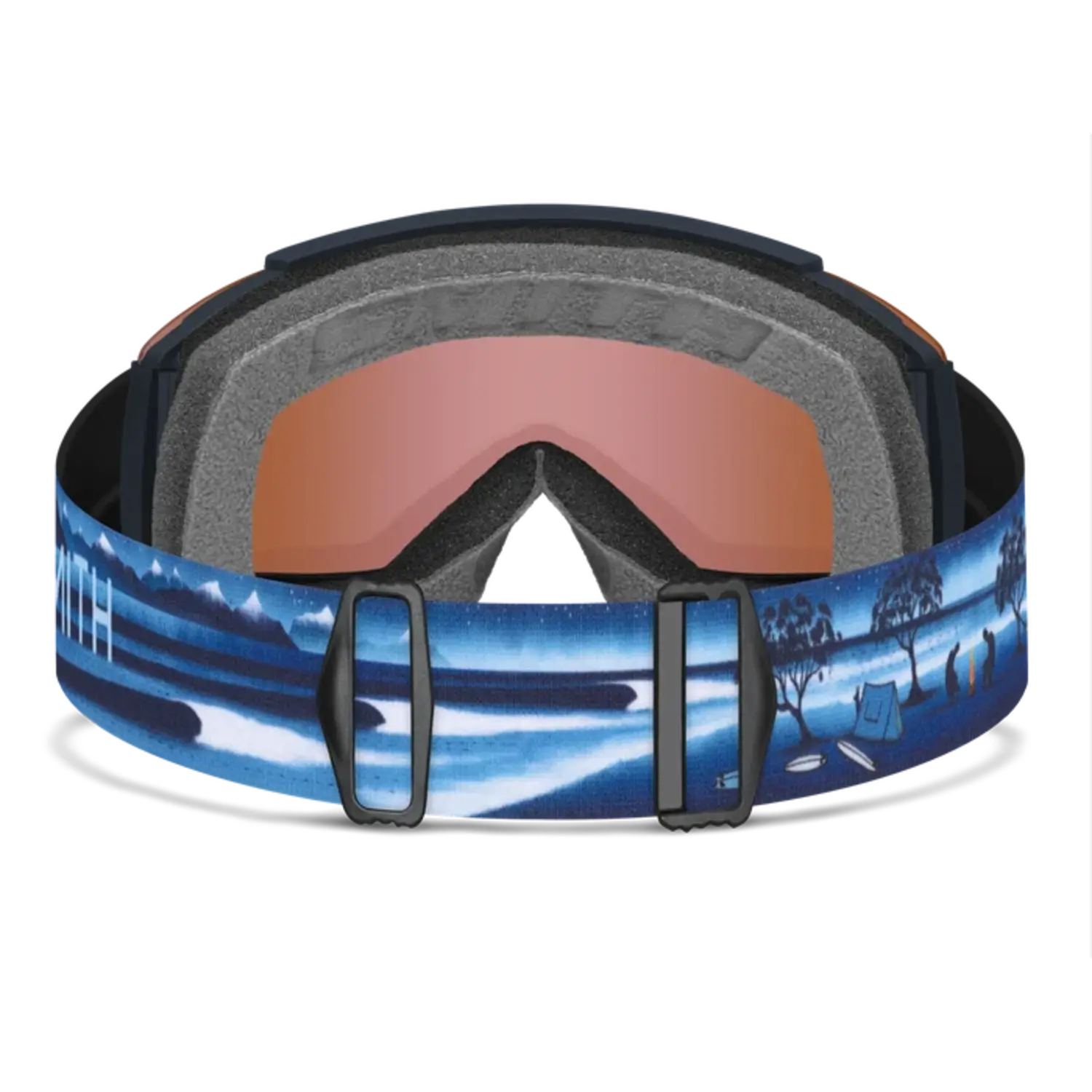 SMITH スキーゴーグル Squad TessCoady Smith Squad Mag Low Bridge Fit Goggle | Alpine / Alpine