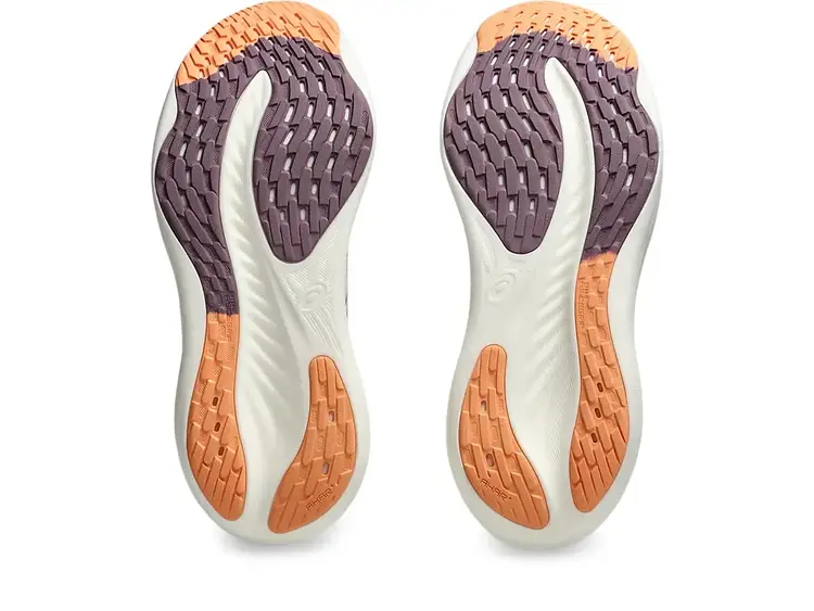 ASICS WOMEN'S GEL-NIMBUS 26 | OATMEAL/FADED ORANGE