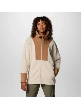 COLUMBIA WOMEN'S BOUNDLESS TREK FLEECE F/Z | STONE/CAMEL