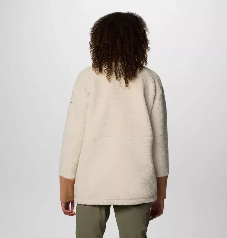 COLUMBIA WOMEN'S BOUNDLESS TREK FLEECE F/Z | STONE/CAMEL