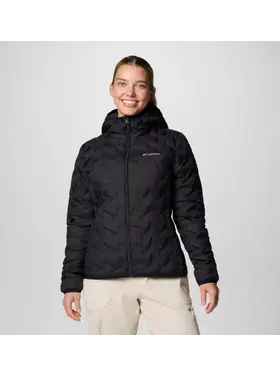 COLUMBIA WOMEN'S DELTA RIDGE II DOWN JACKET | BLACK