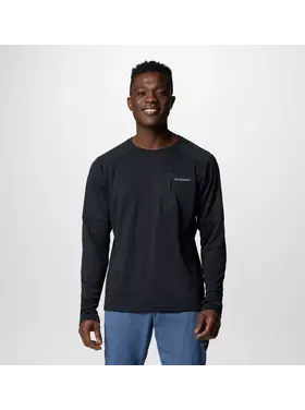 COLUMBIA MEN'S TECH KNIT L/S | BLACK
