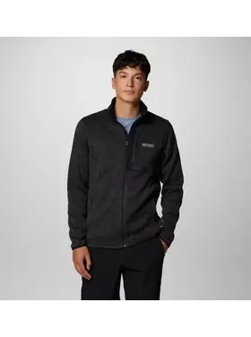 COLUMBIA MEN'S SWEATER WEATHER F/Z | BLACK HTHR