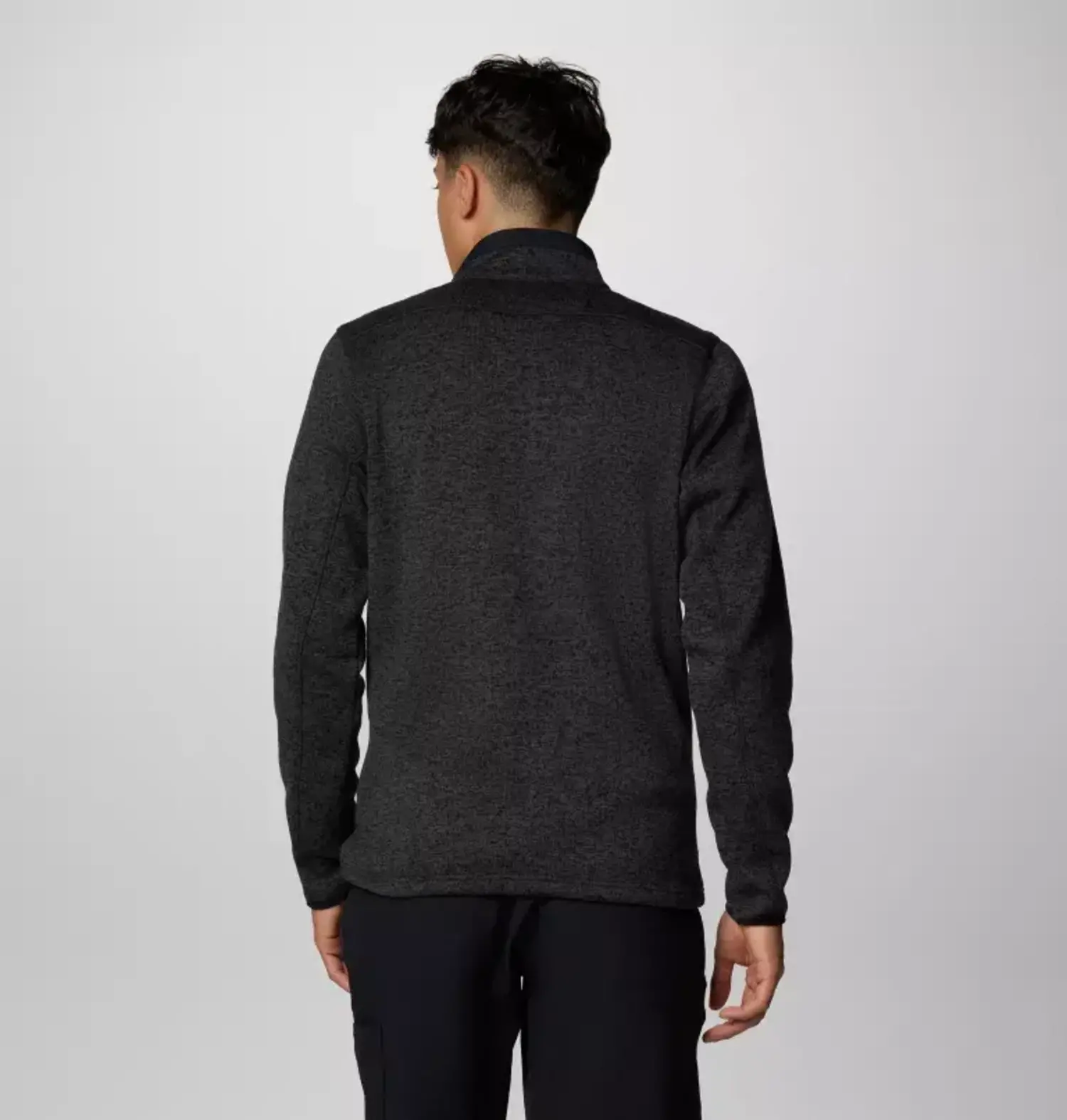 COLUMBIA M SWEATER WEATHER F/Z | BLACK HTHR - Gerick Sports