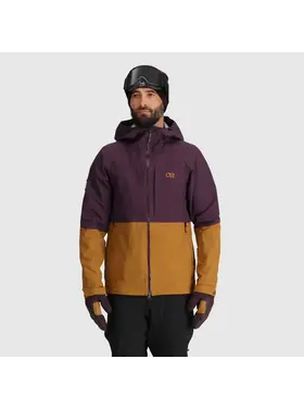 OUTDOOR RESEARCH MEN'S CARBIDE JACKET | AMETHYST/BRONZE