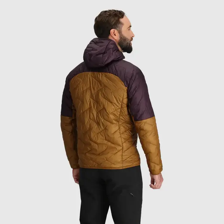 OUTDOOR RESEARCH MEN'S SUPERSTRAND LT HOODIE | AMETHYST/BRONZE