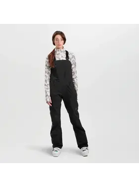 OUTDOOR RESEARCH WOMEN'S CARBIDE BIBS | BLACK