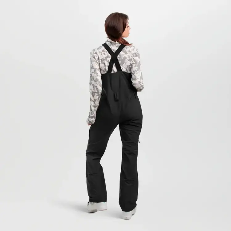 OUTDOOR RESEARCH WOMEN'S CARBIDE BIBS | BLACK